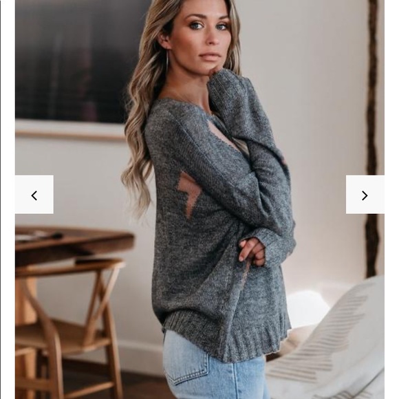 Time to Bolt Knit Sweater Vici - Picture 5 of 6